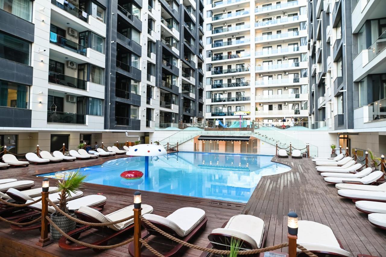 Apartament De Poveste Pe Plaja In Resort De Lux Năvodari 외부 사진